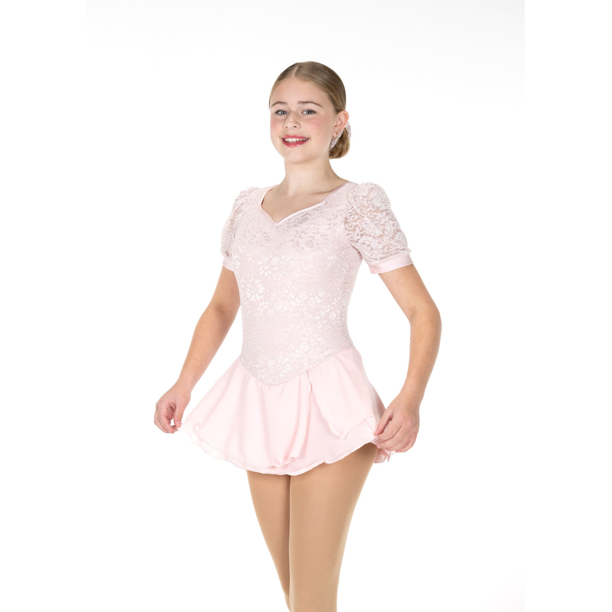 Jerry's Charmella #251 Skating Dress - Pearl Pink