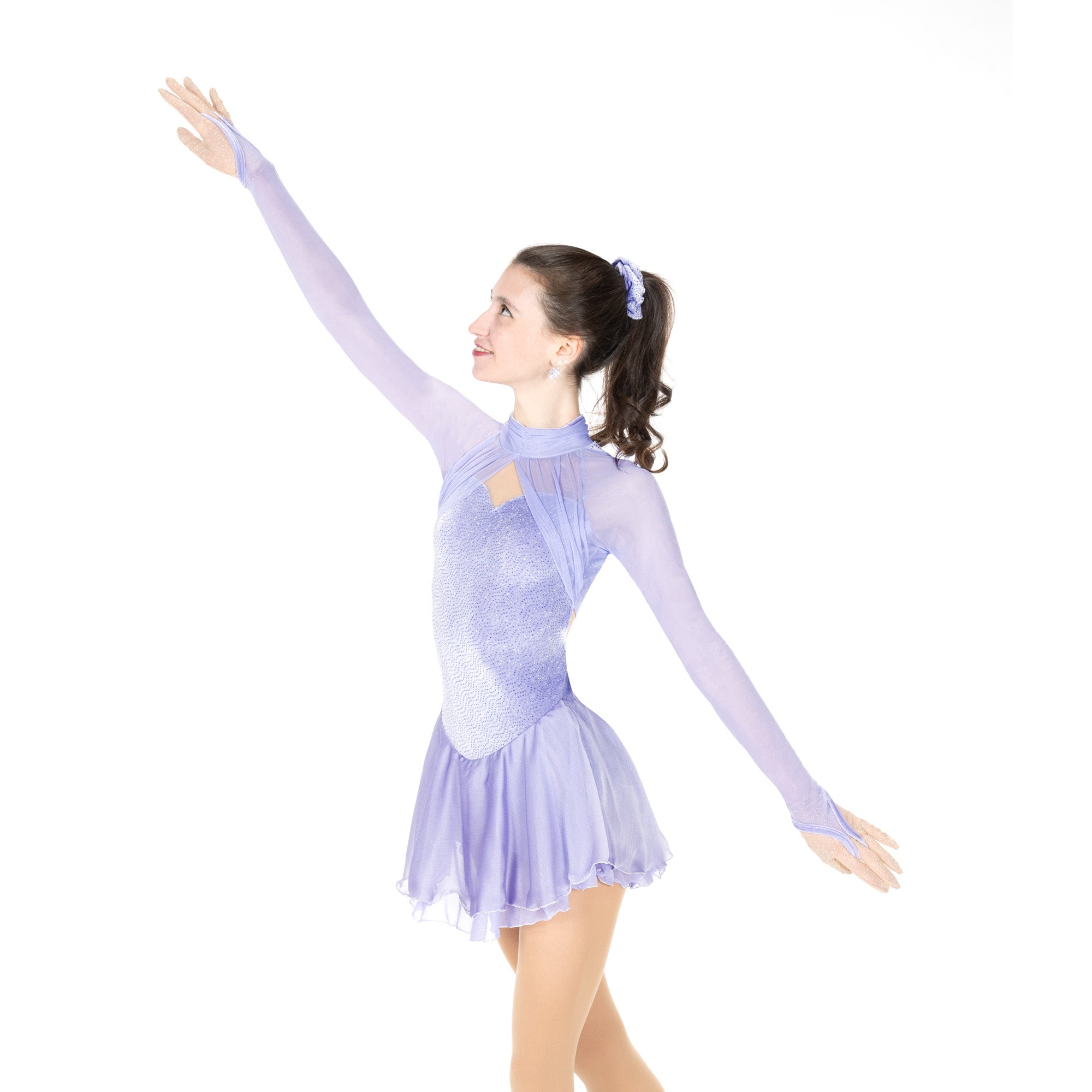 Jerry's Luminous Lilacs #255 Skating Dress