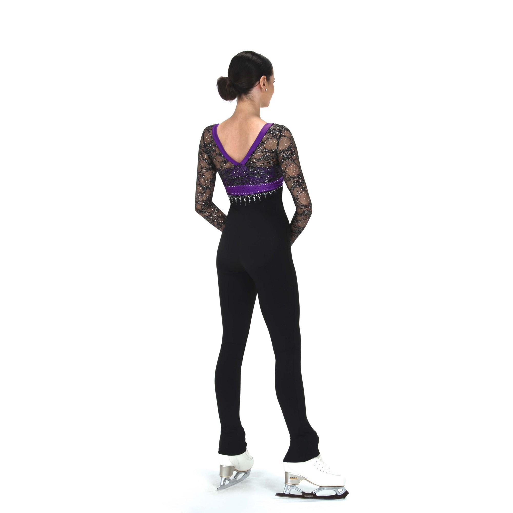 Jerry's Ready to Ship Ice Crystals Unitard - Violet