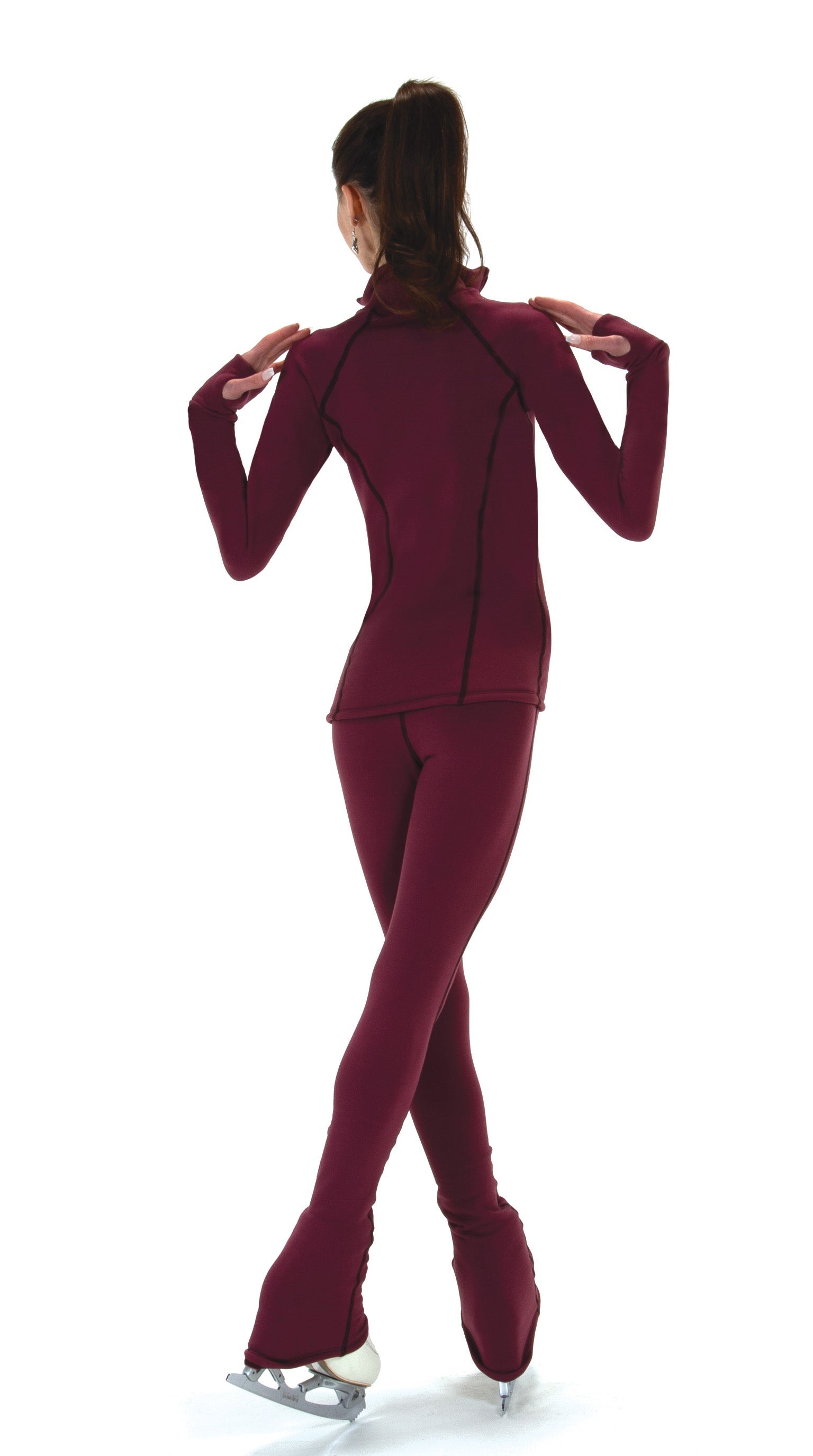 Jerry's Glide Fleece Skating Jacket - Wine