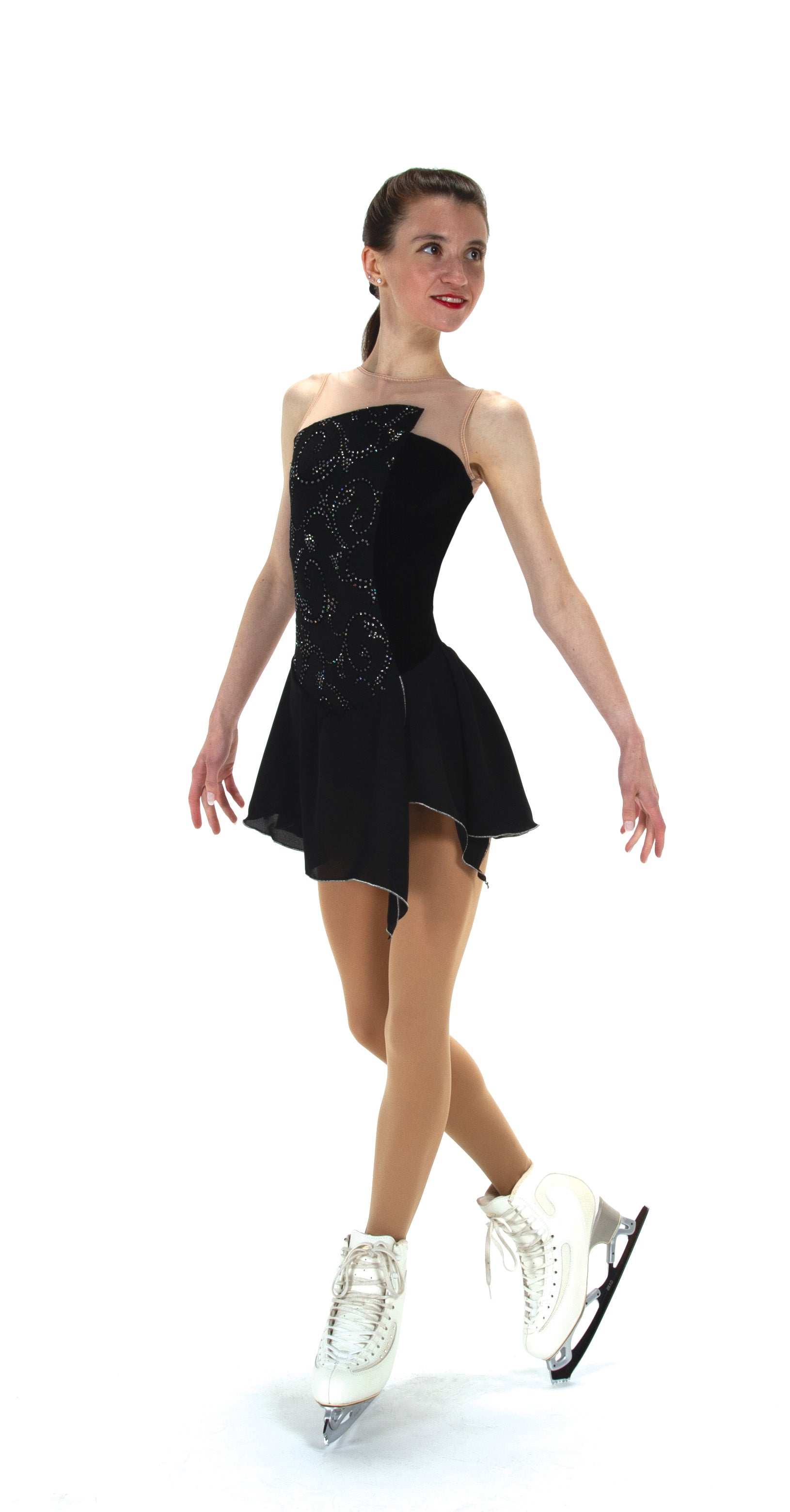Jerry's On the Edge #521 Skating Dress - Jet Black