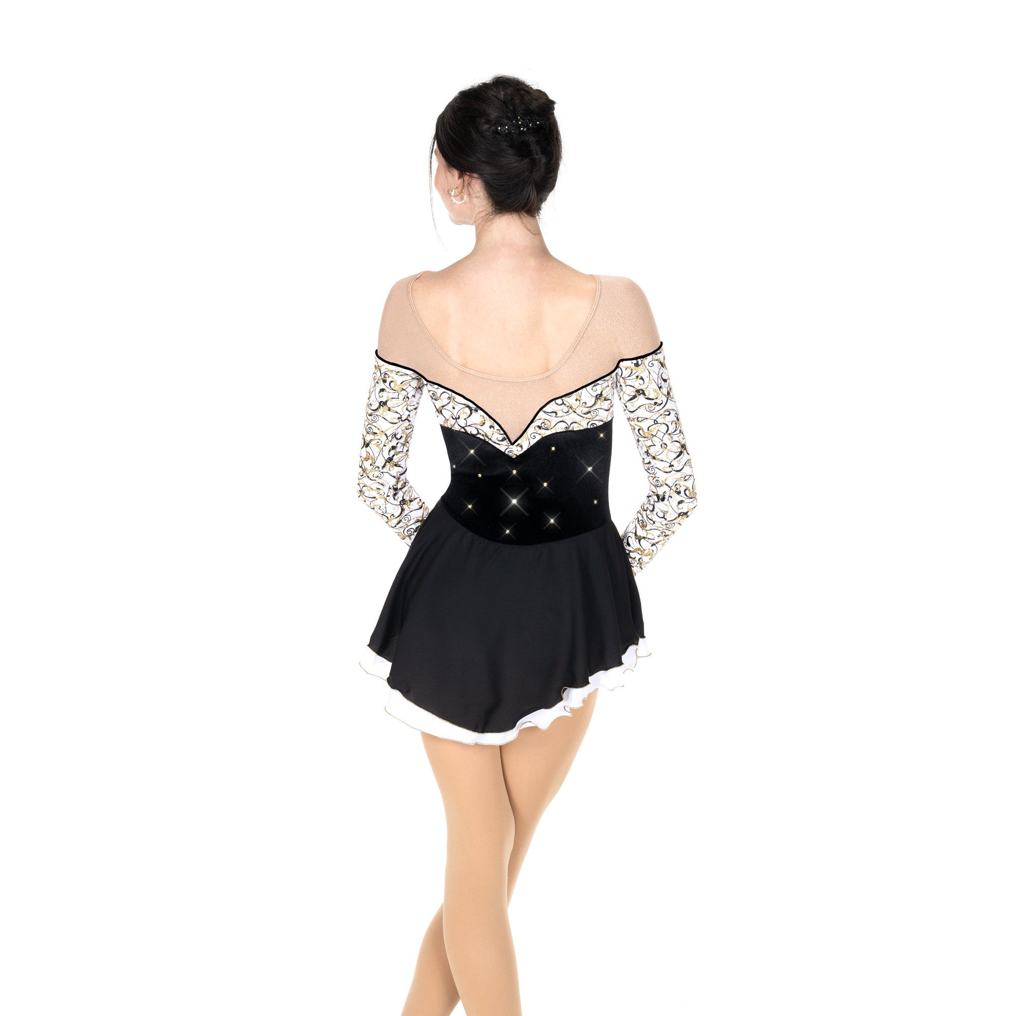 Jerry's Formal Introduction #581 Beaded Skating Dress