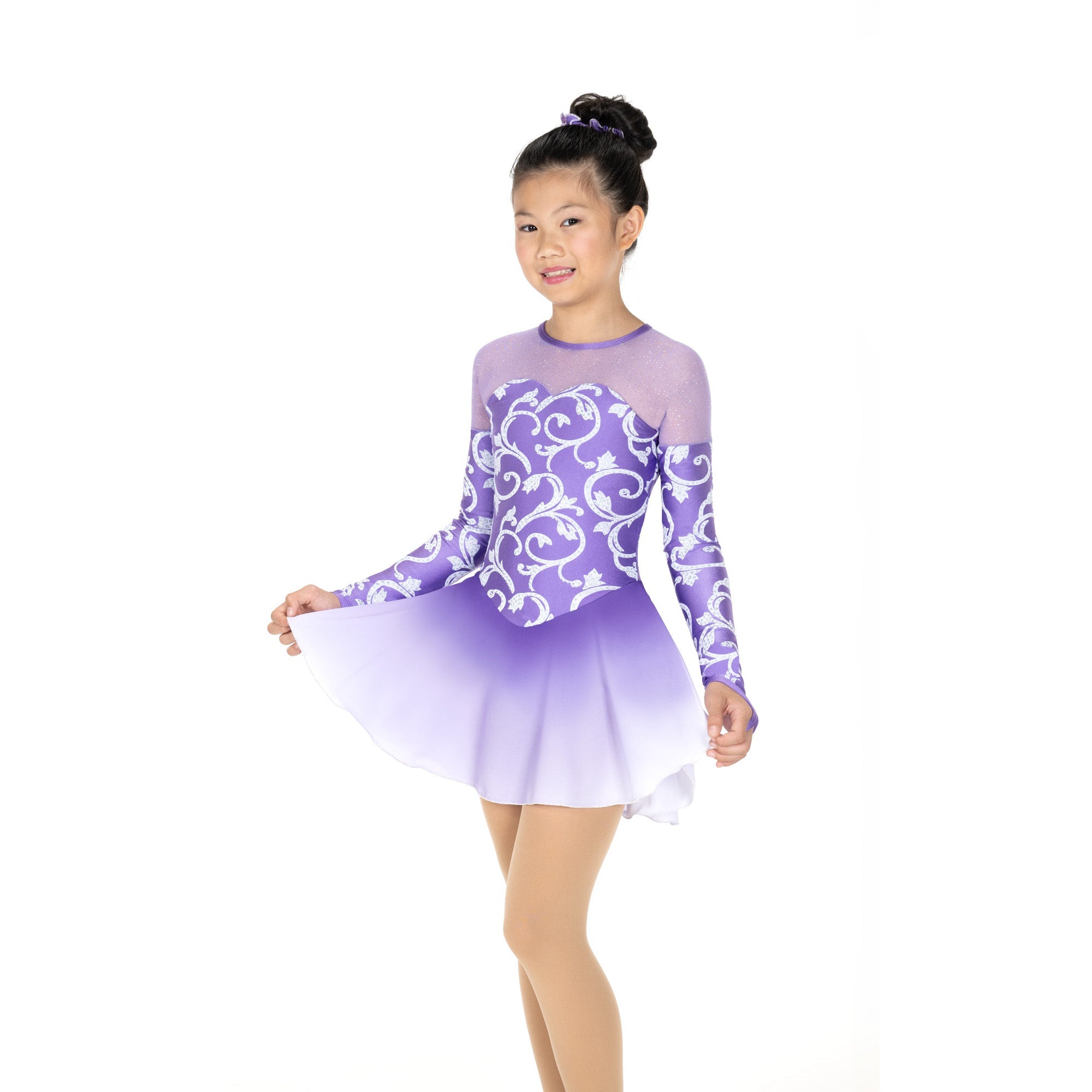 Jerry's Swirls & Pearls #608 Skating Dress