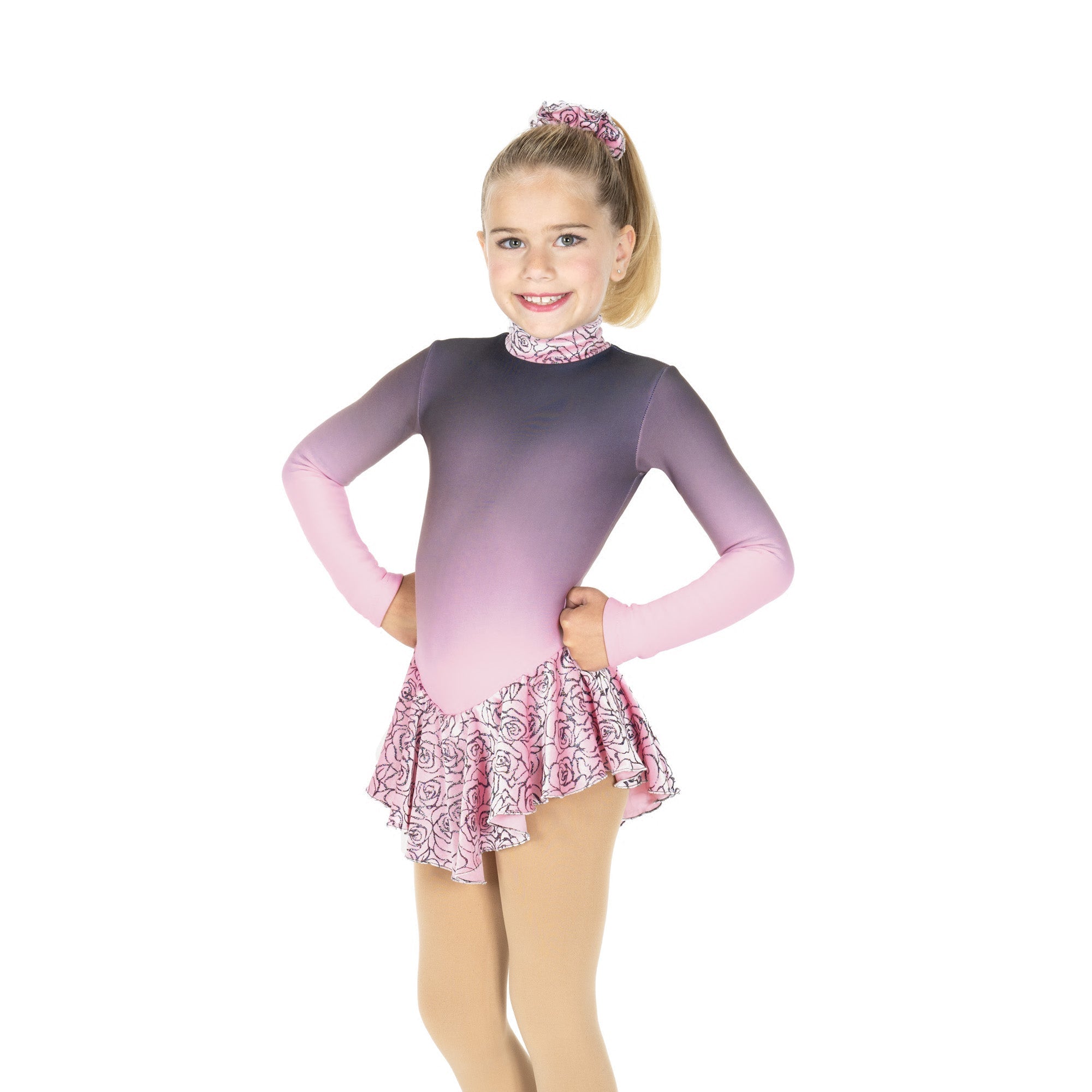 Jerry's Rosy Cosy #692 Fleece Skating Dress - Blush