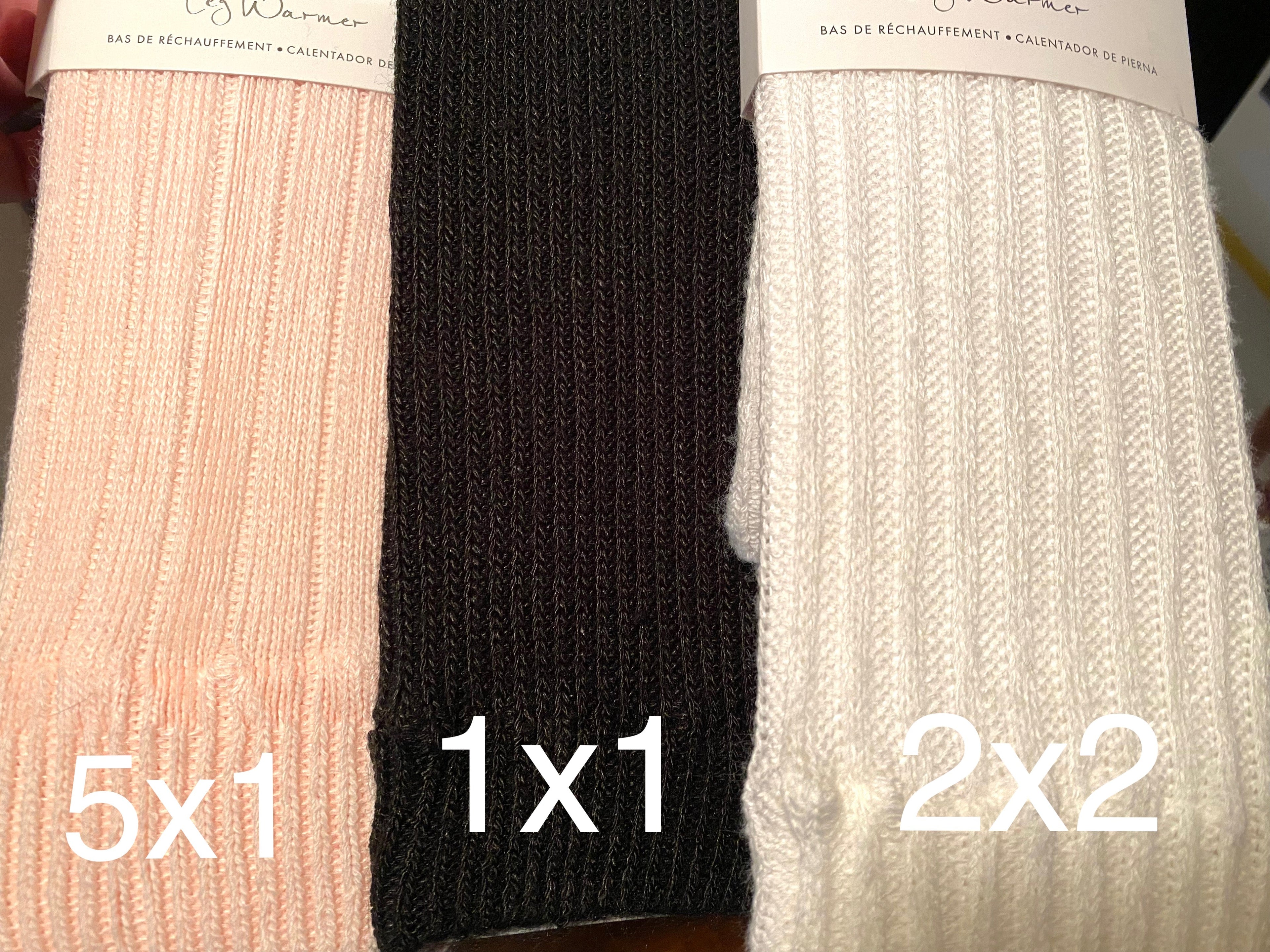 Mondor 24" Merino Wool 2x2 Rib Knit Legwarmers - 7 Colors