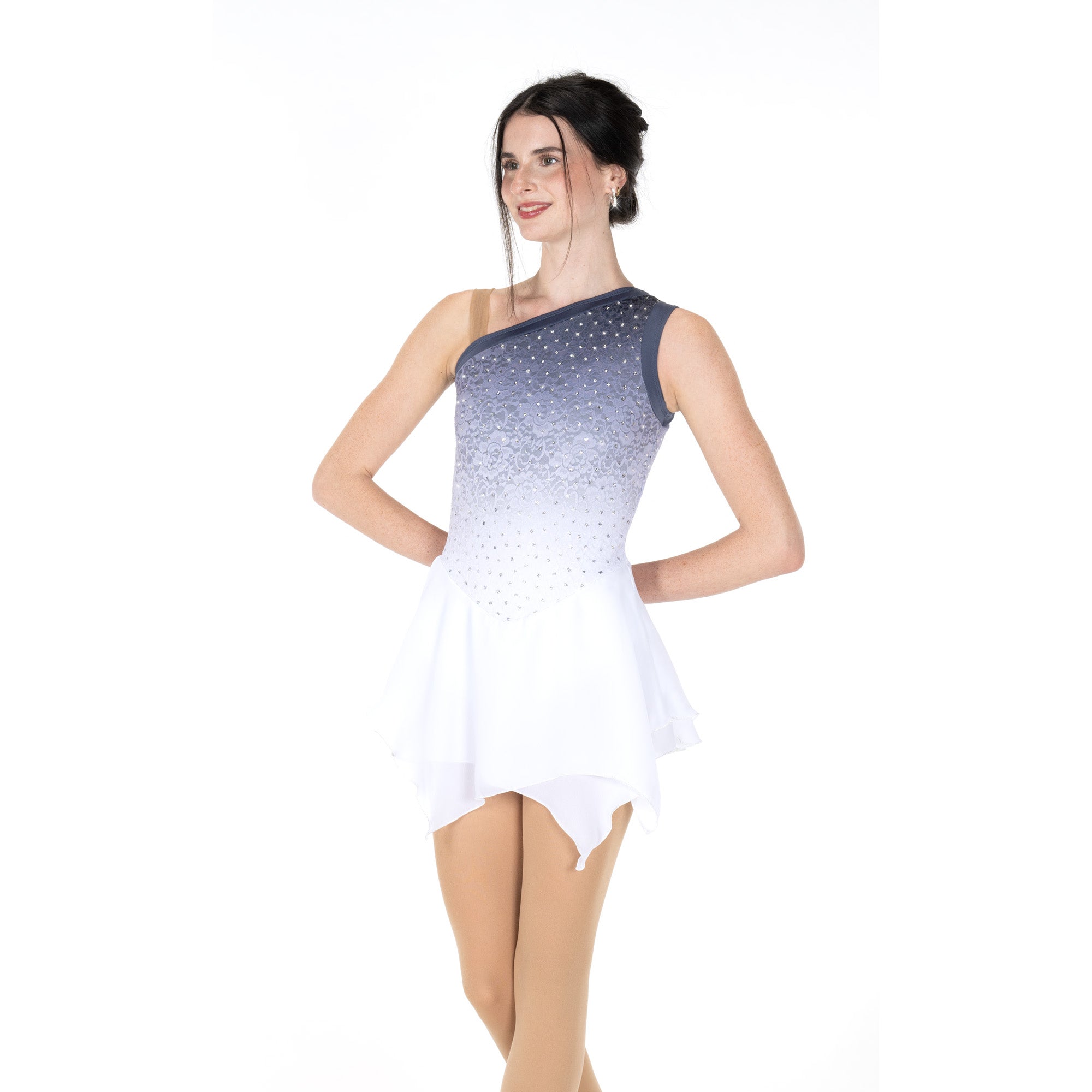 Aurora Ice Stormy Shadows Skating Dress