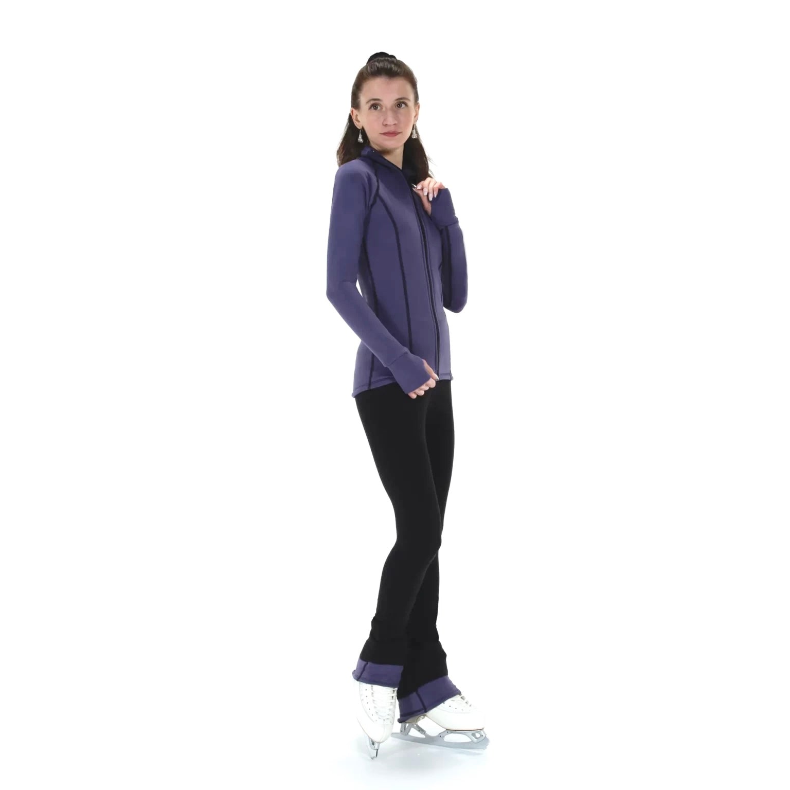 Jerry's Glide Fleece Skating Jacket - Purple Dusk