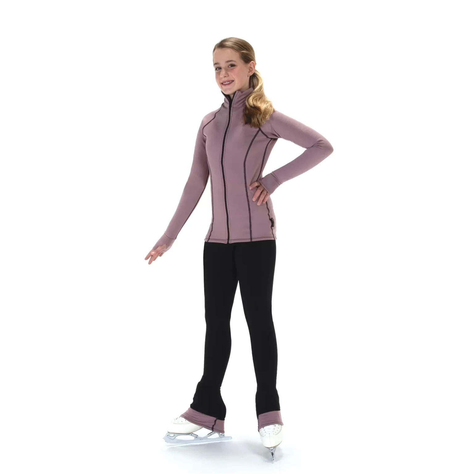 Jerry's Glide Fleece Skating Jacket - Rose Mauve