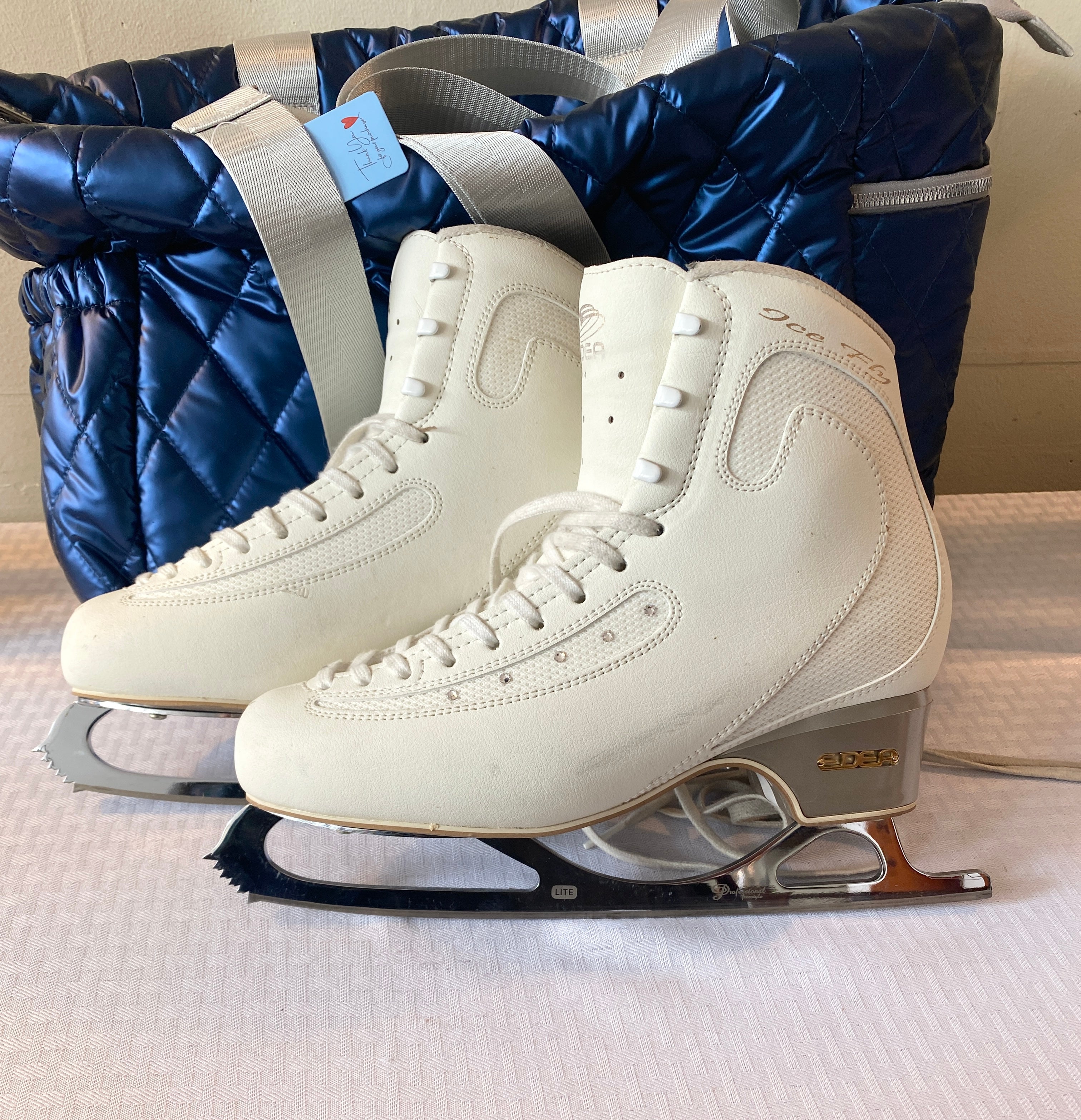 Previously Owned Edea Ice Fly Skates w/Pro Lite Blades