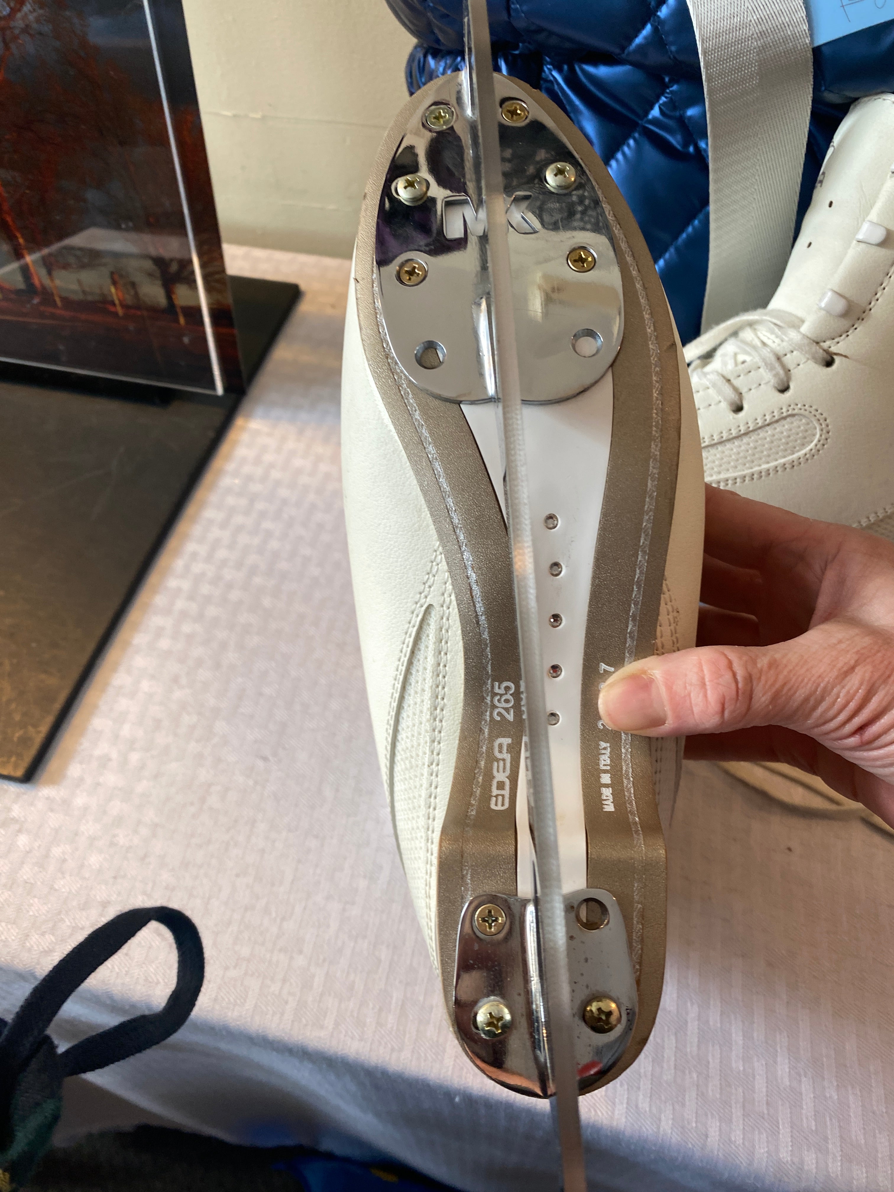 Previously Owned Edea Ice Fly Skates w/Pro Lite Blades