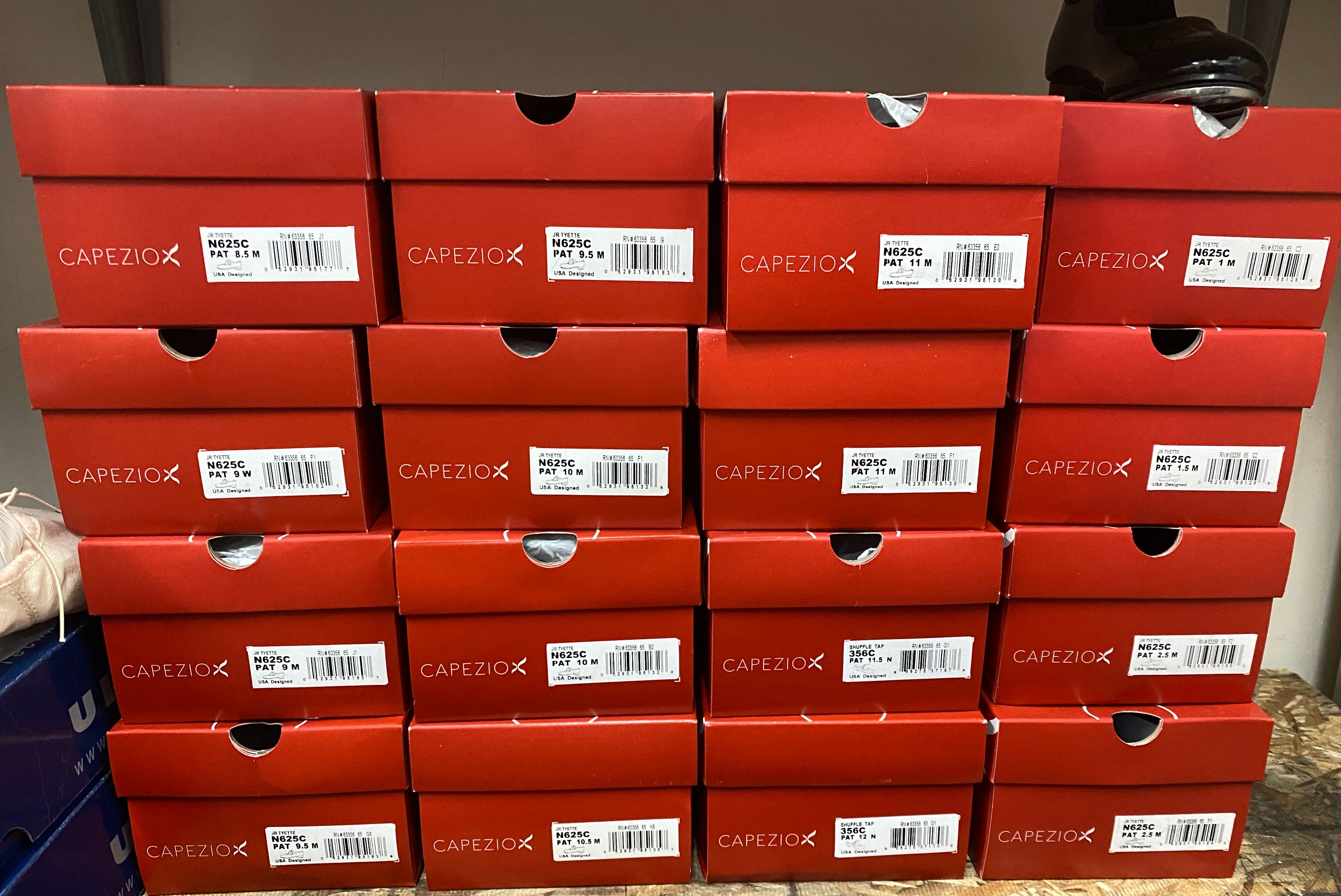 Capezio Ready to Ship Tyette Tap Shoes
