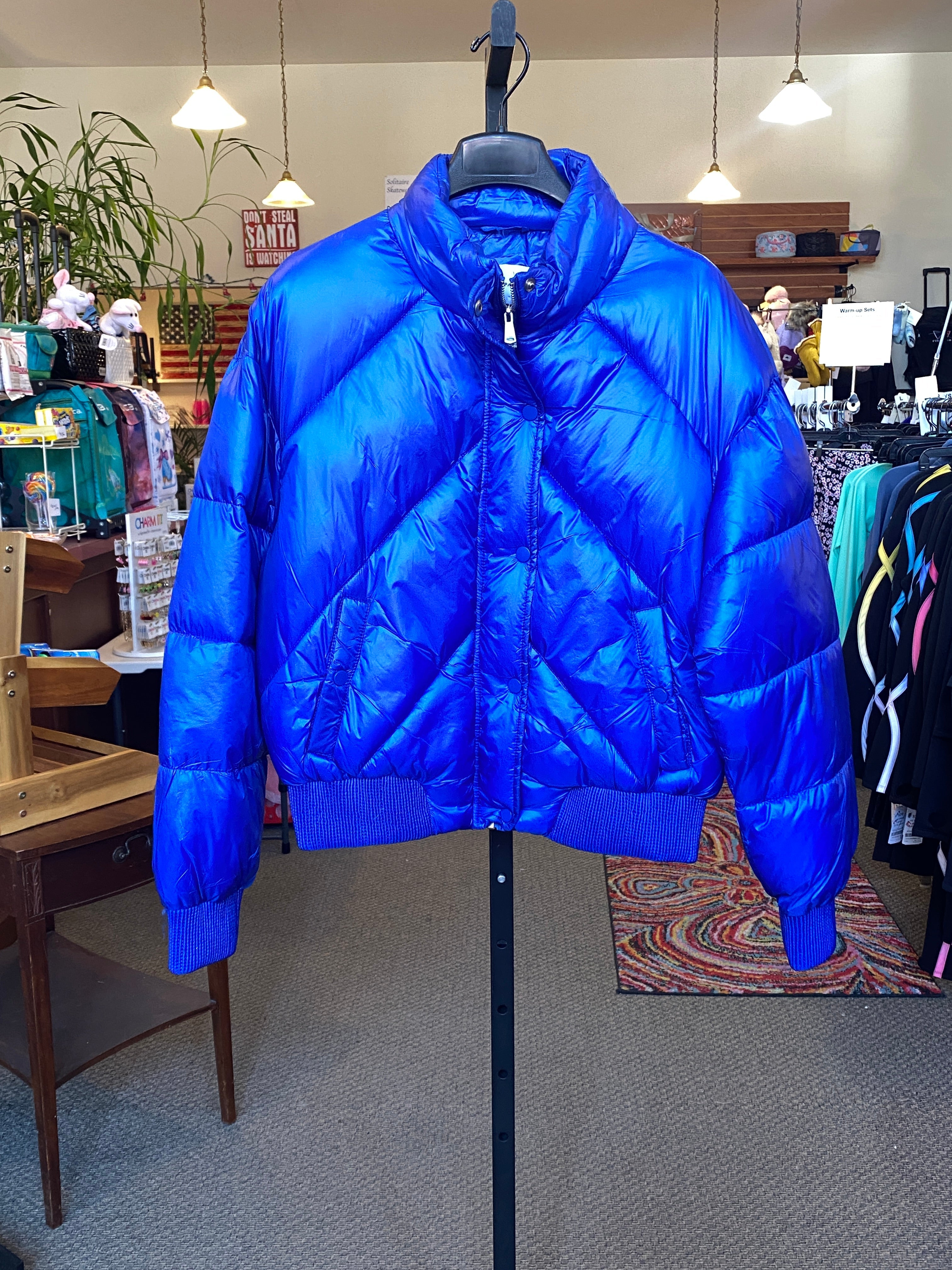 Ready to Ship Cropped Puffer Jacket