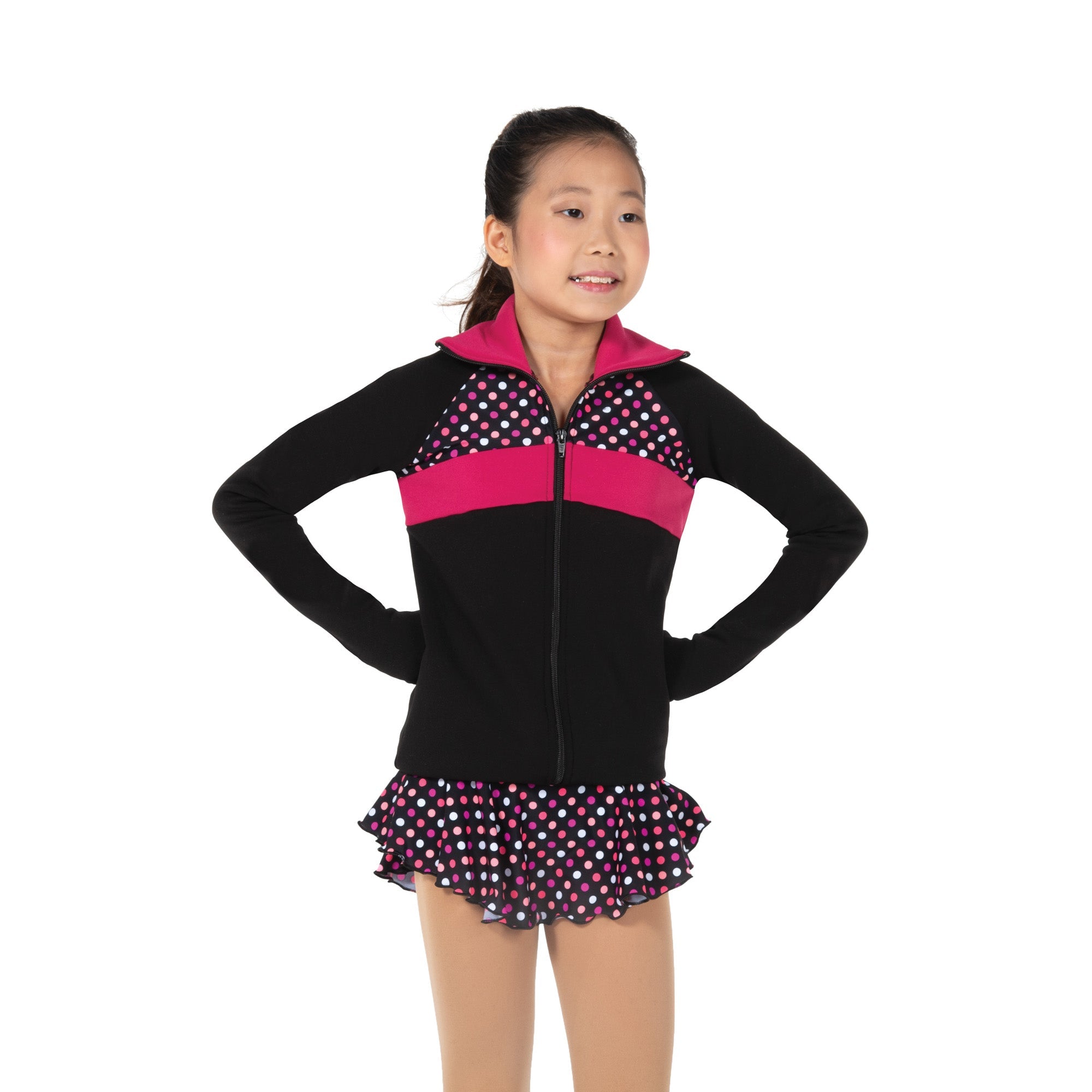 Jerry's Ready to Ship Dot Com Fleece Skating Jacket - Pink