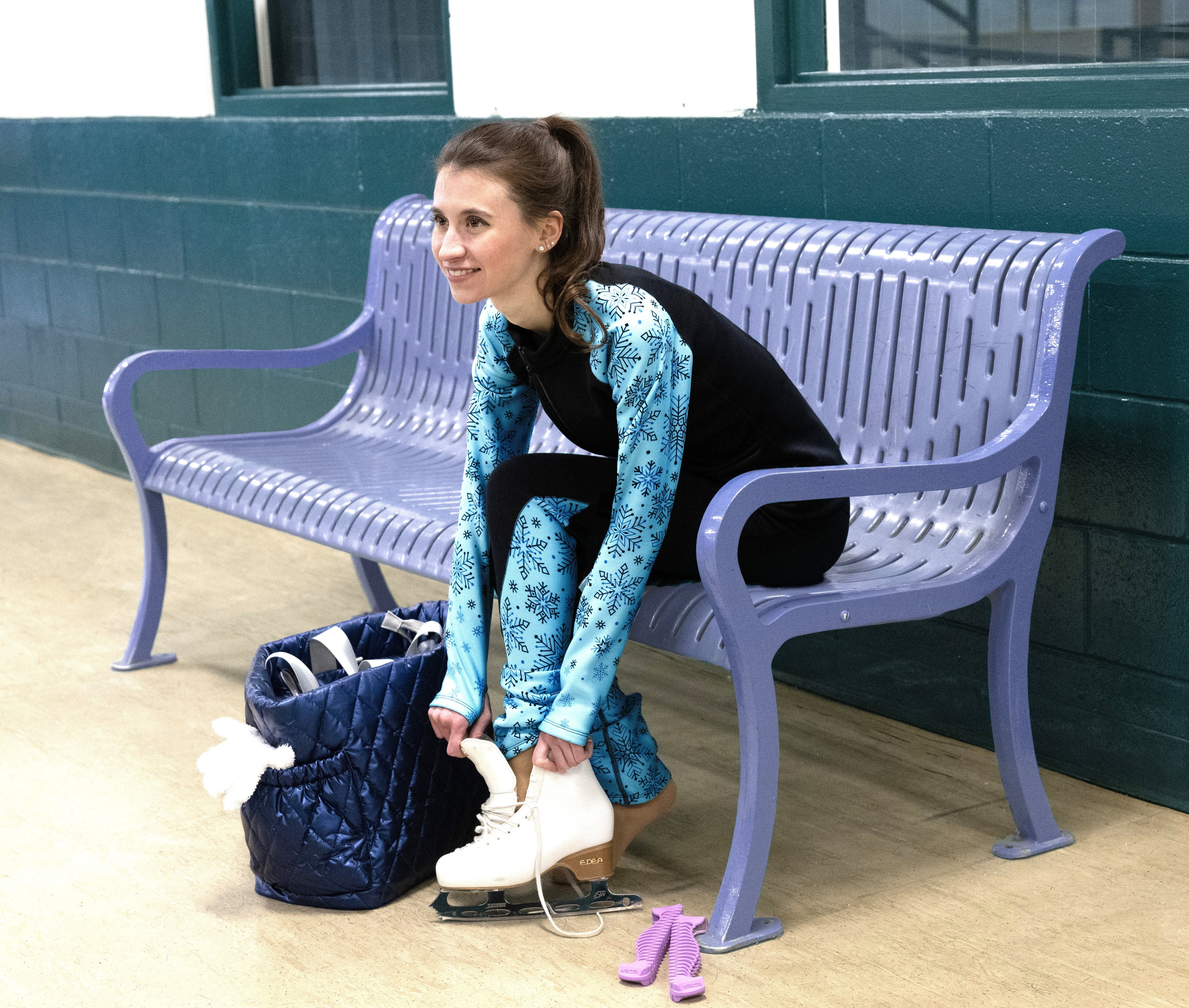 Jerry's Snow Fleece Inset Skating Pants - Tiffany Blue