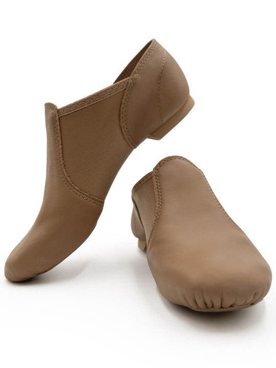 Capezio Ready to Ship Pull-on Jazz Shoes - Caramel