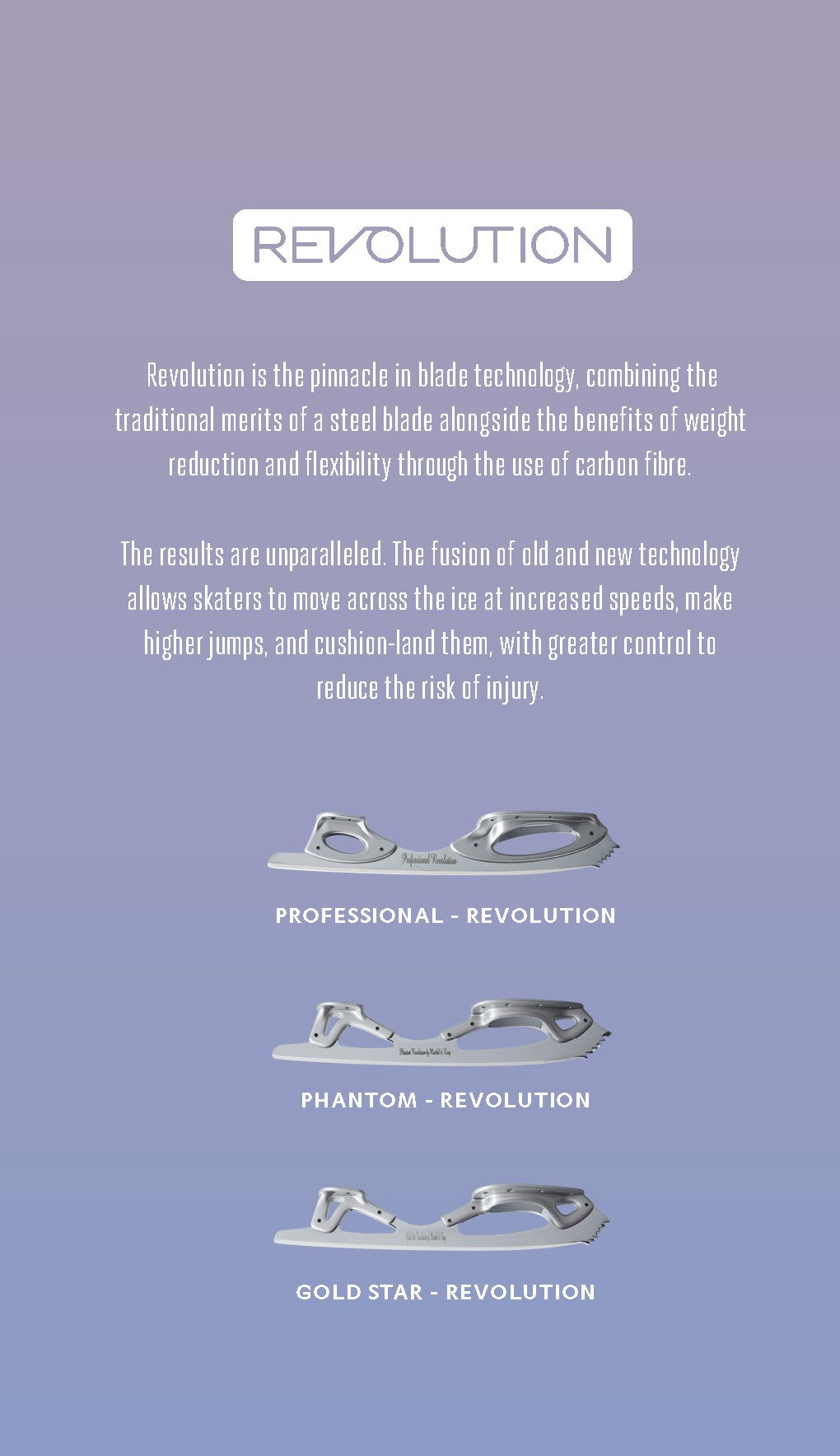 MK Revolution Phantom Skate Blades
