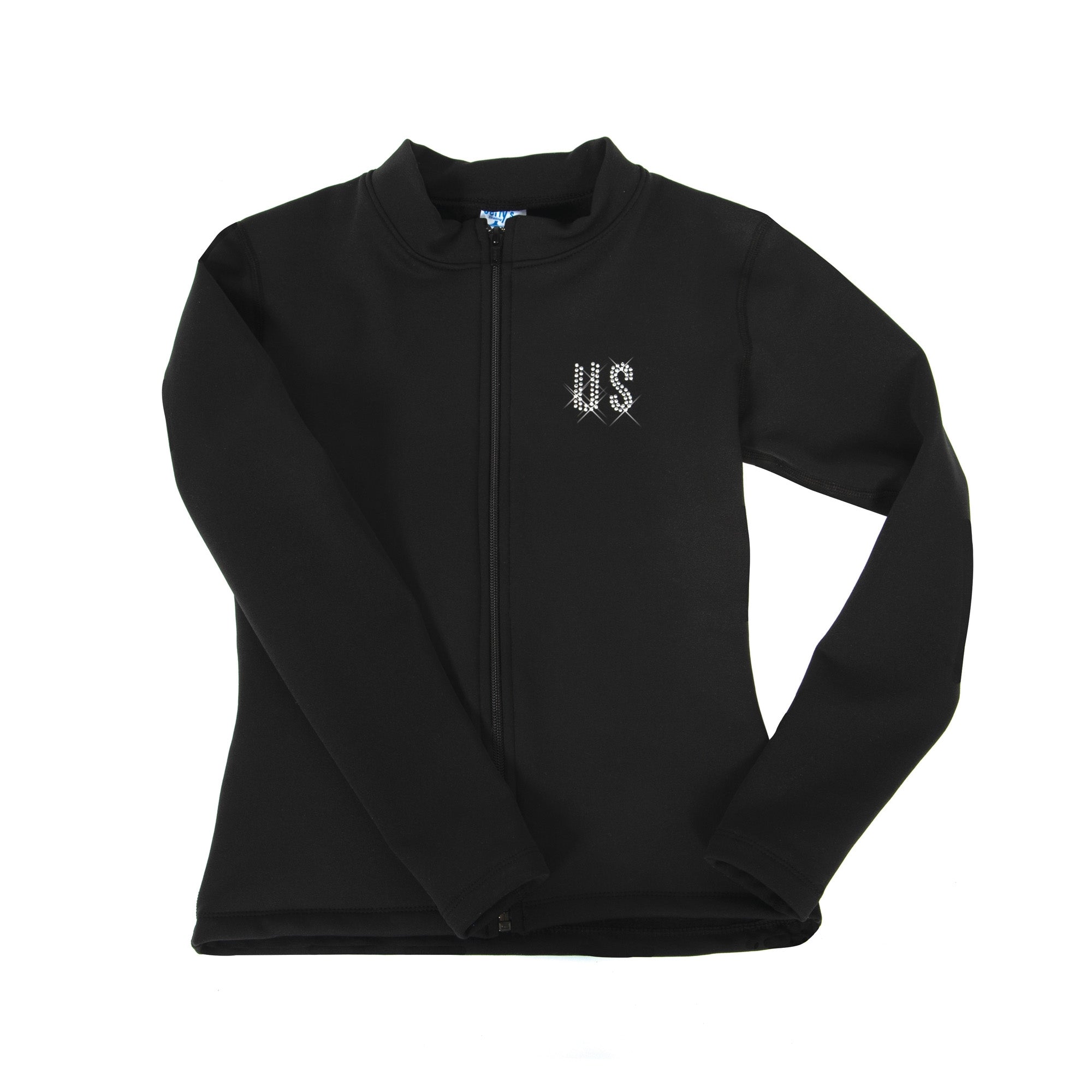 Jerry's Ready to Ship Sit Spin Beaded Fleece Skating Jacket - USA