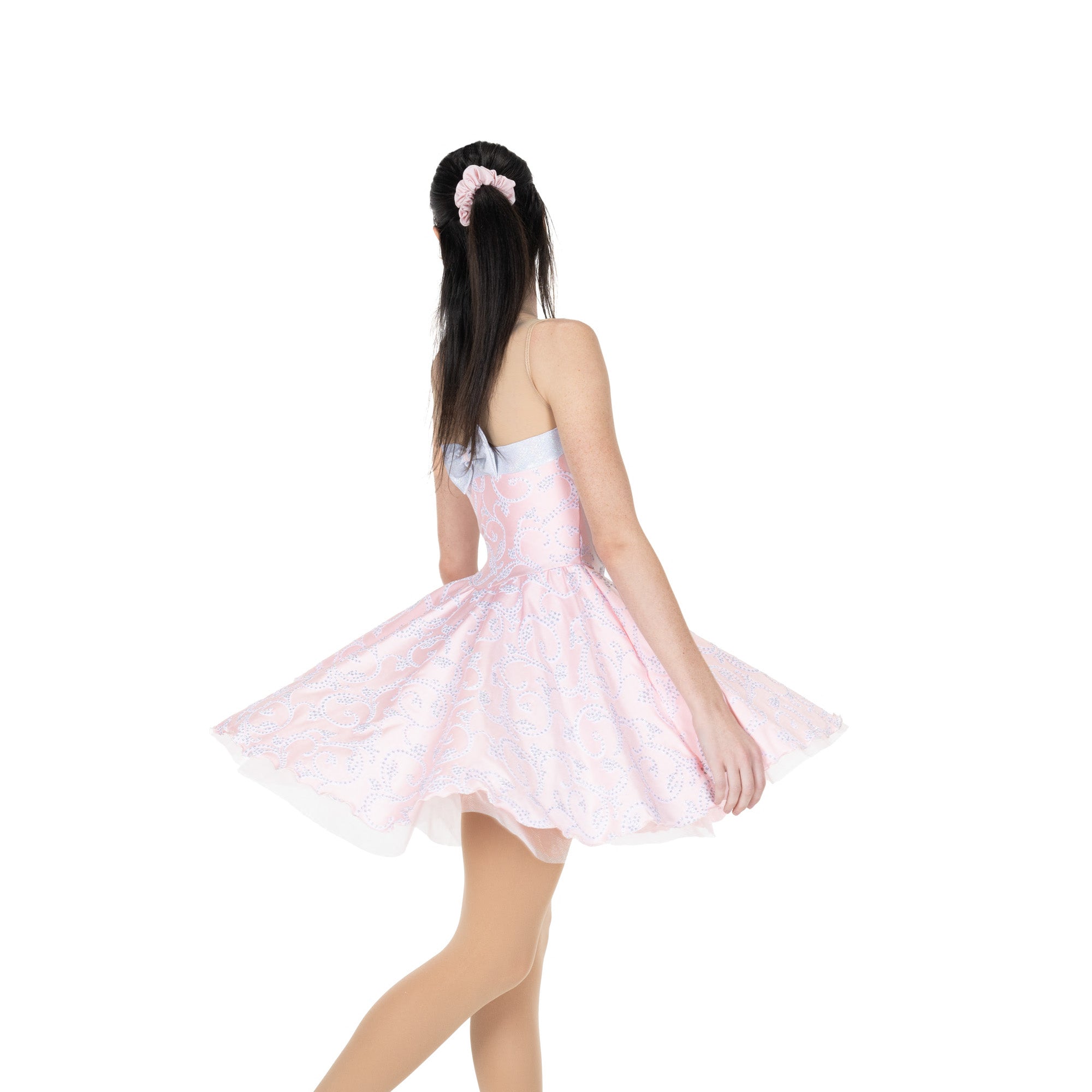 Jerry's Swishy Swing #120 Dance Skating Dress - Pearl Pink