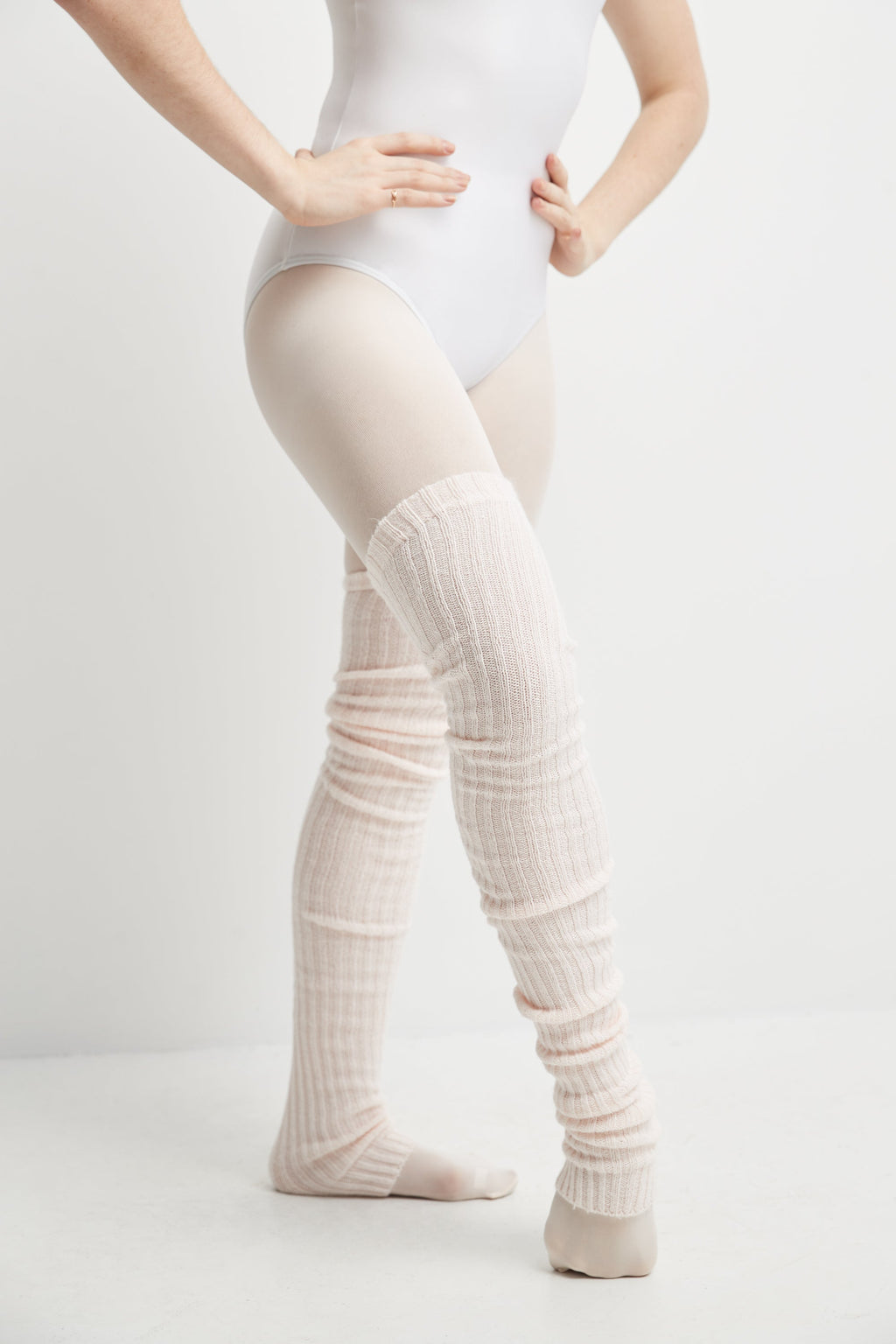 Mondor 36" Acrylic 2x2 Rib Knit Legwarmers - 3 Colors