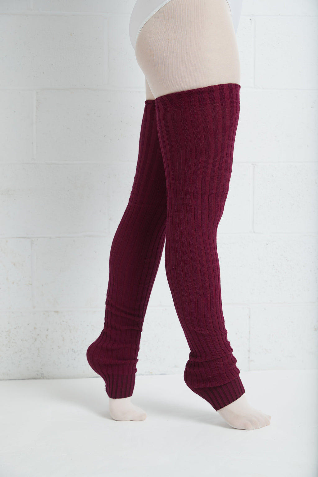 Mondor 36" Merino Wool 4x4 Rib Knit Legwarmers - 7 Colors