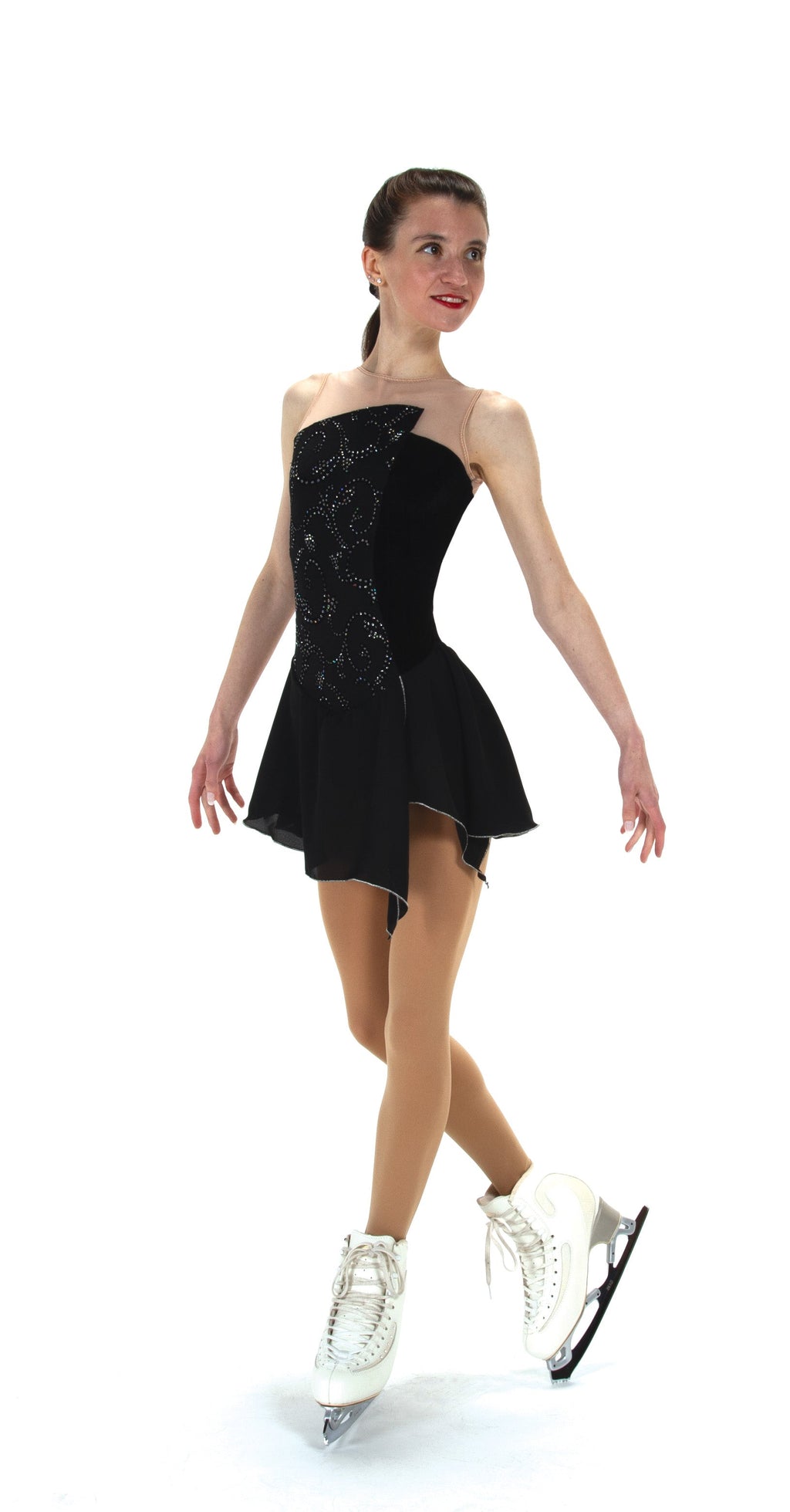 Jerry's On the Edge #521 Skating Dress - Jet Black