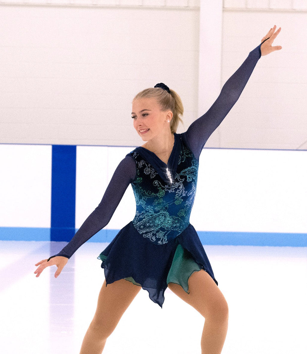 Jerry's Sapphires & Emeralds #530 Skating Dress