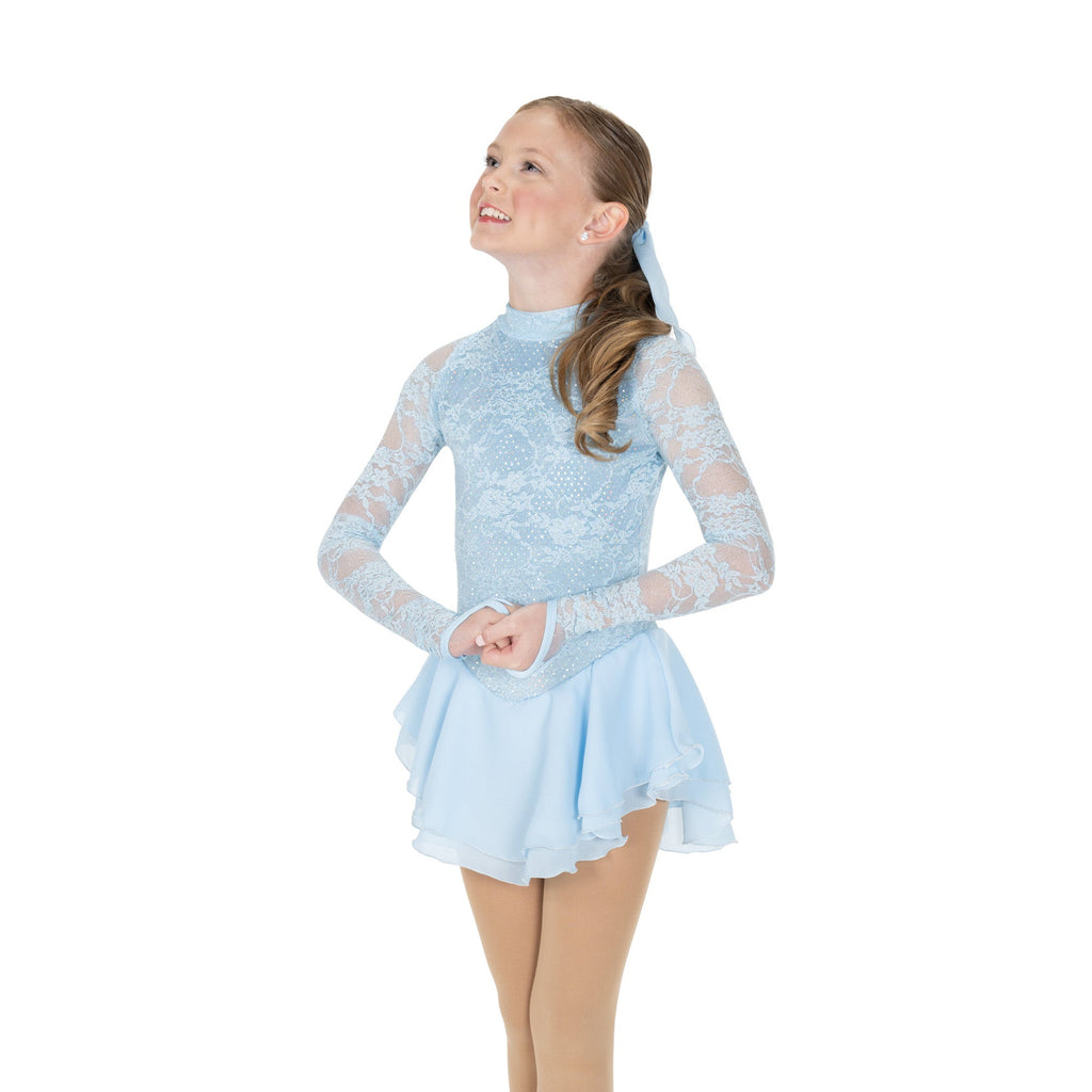 Jerry's Sequin Lining #609 Skating Dress - Ice Blue