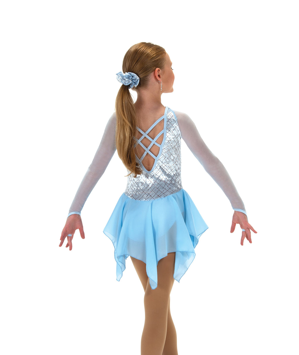 Jerry's Clear Ice #687 Skating Dress - Ice Blue