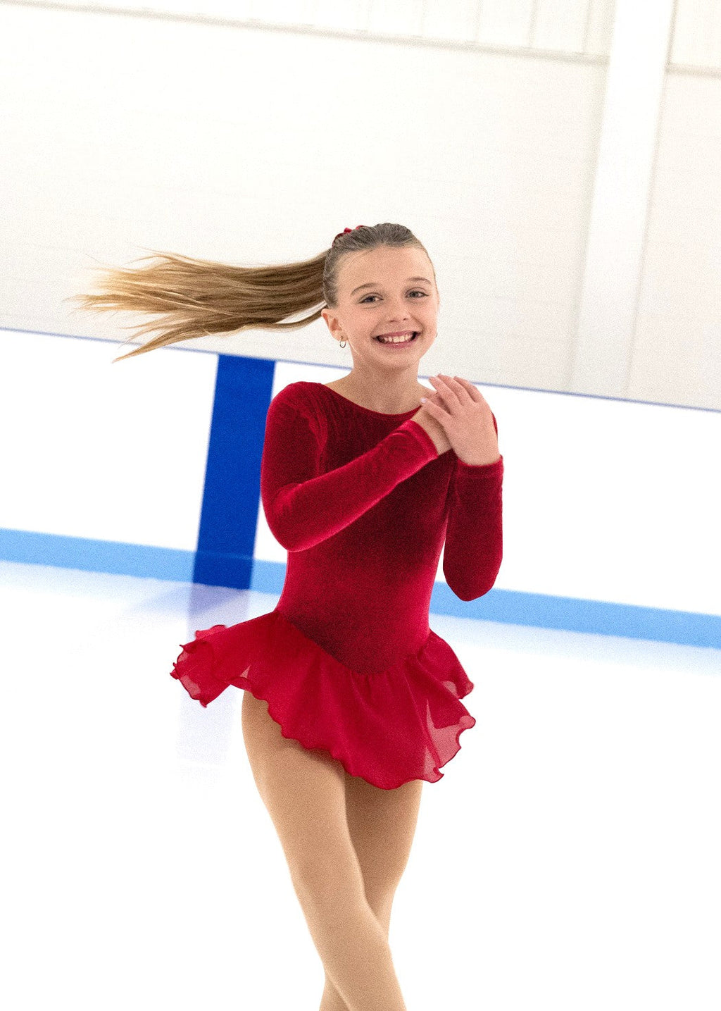 Jerry's Skatesong #688 Skating Dress - Red