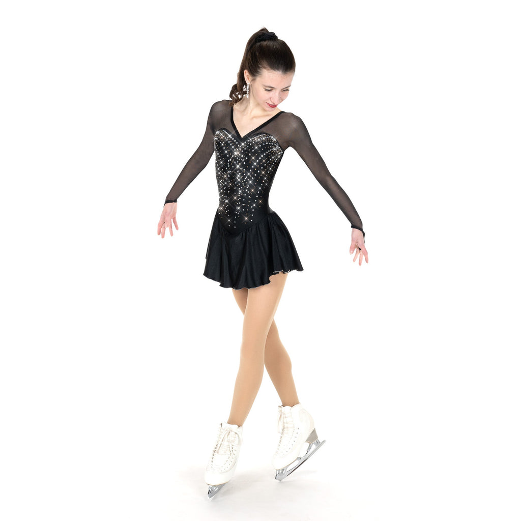 Solitaire Locket Back Skating Dress - 4 Colors