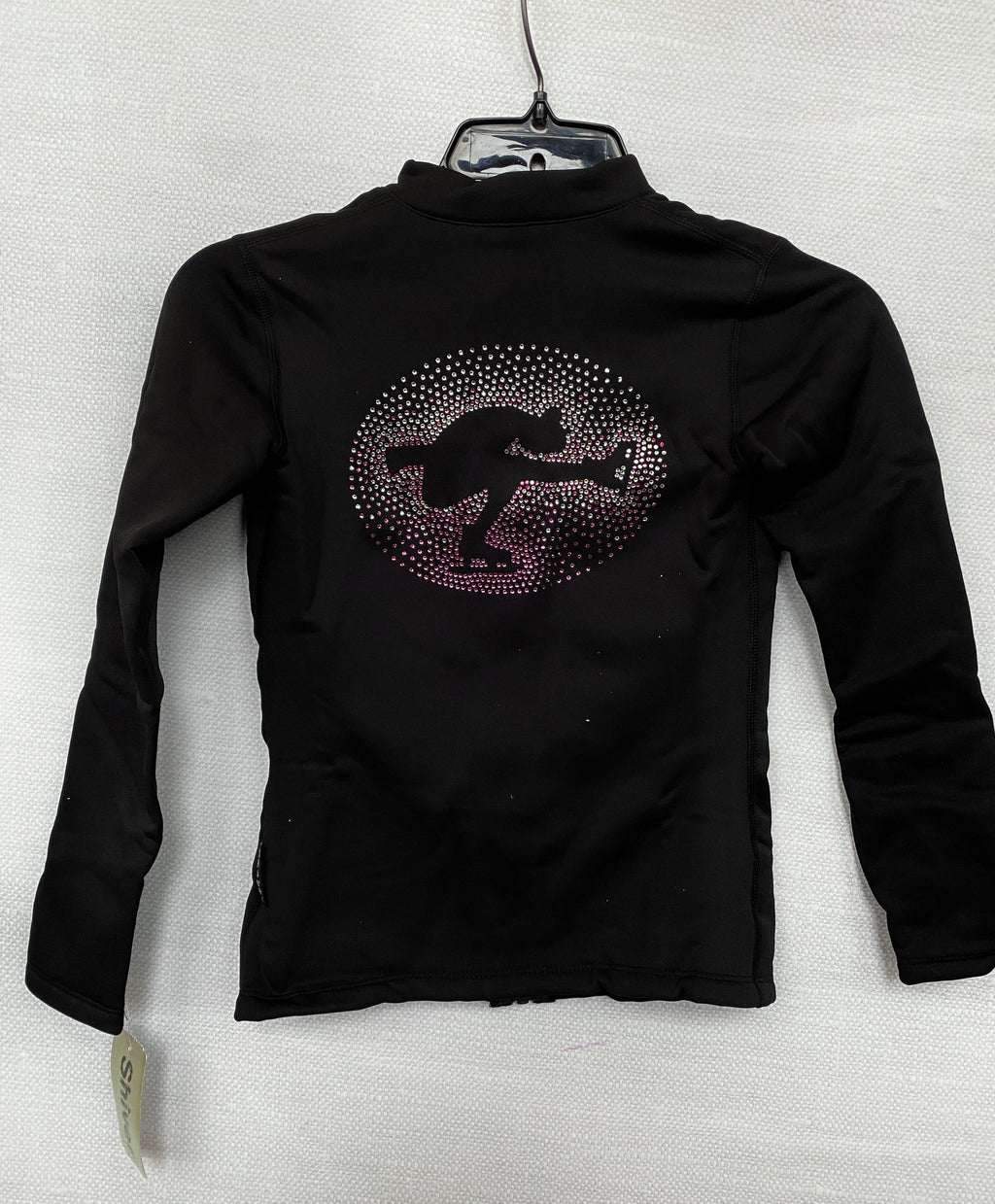 Jerry's Ready to Ship Sit Spin Beaded Fleece Jacket - Pink