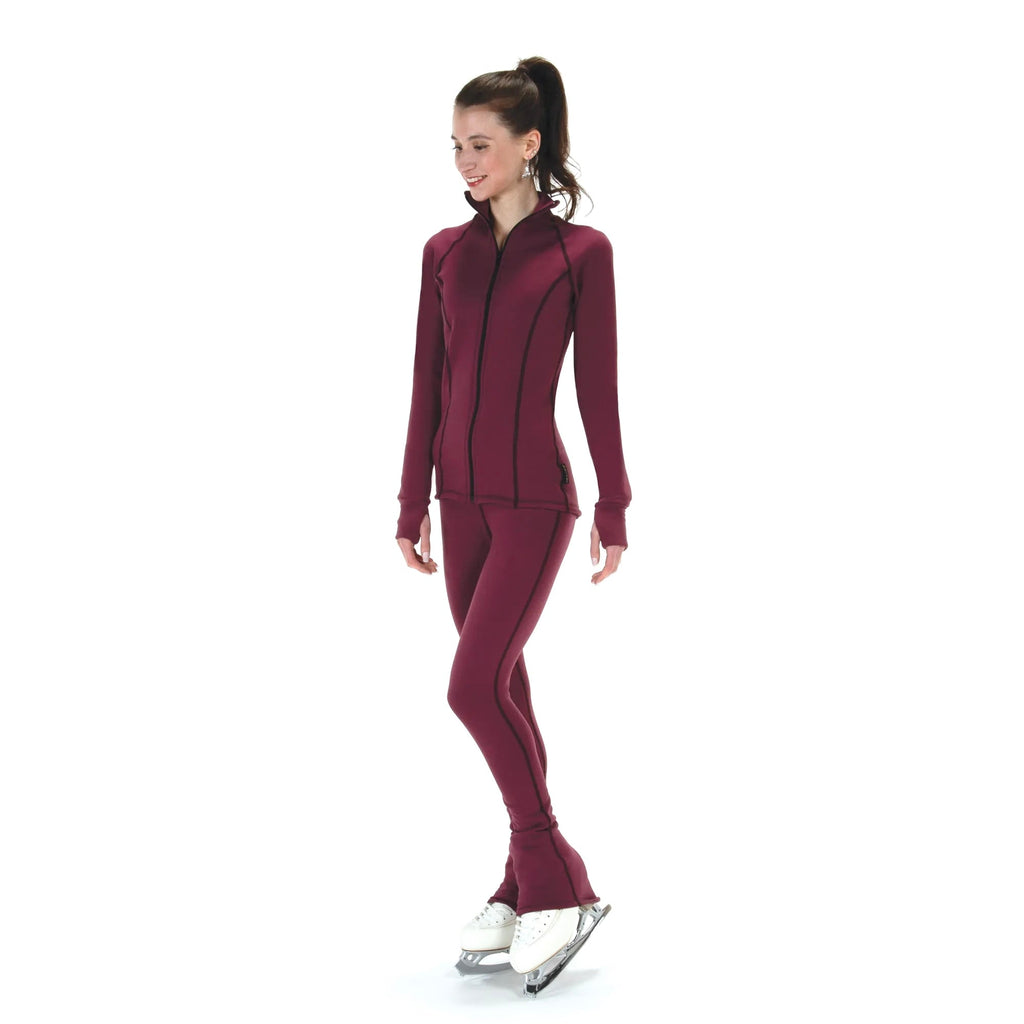 Jerry's Glide Fleece Skating Jacket - Wine