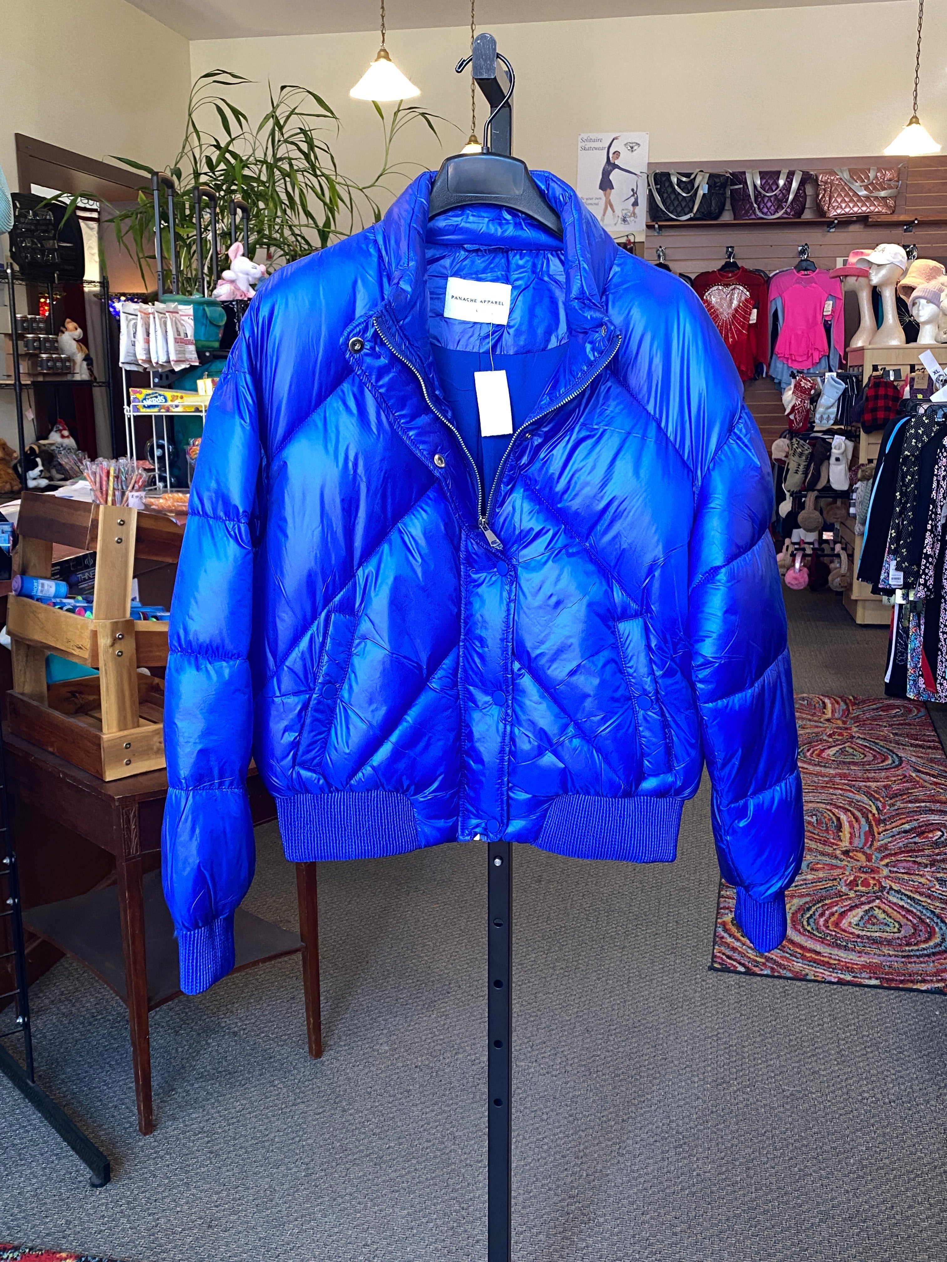 Ready to Ship Cropped Puffer Jacket