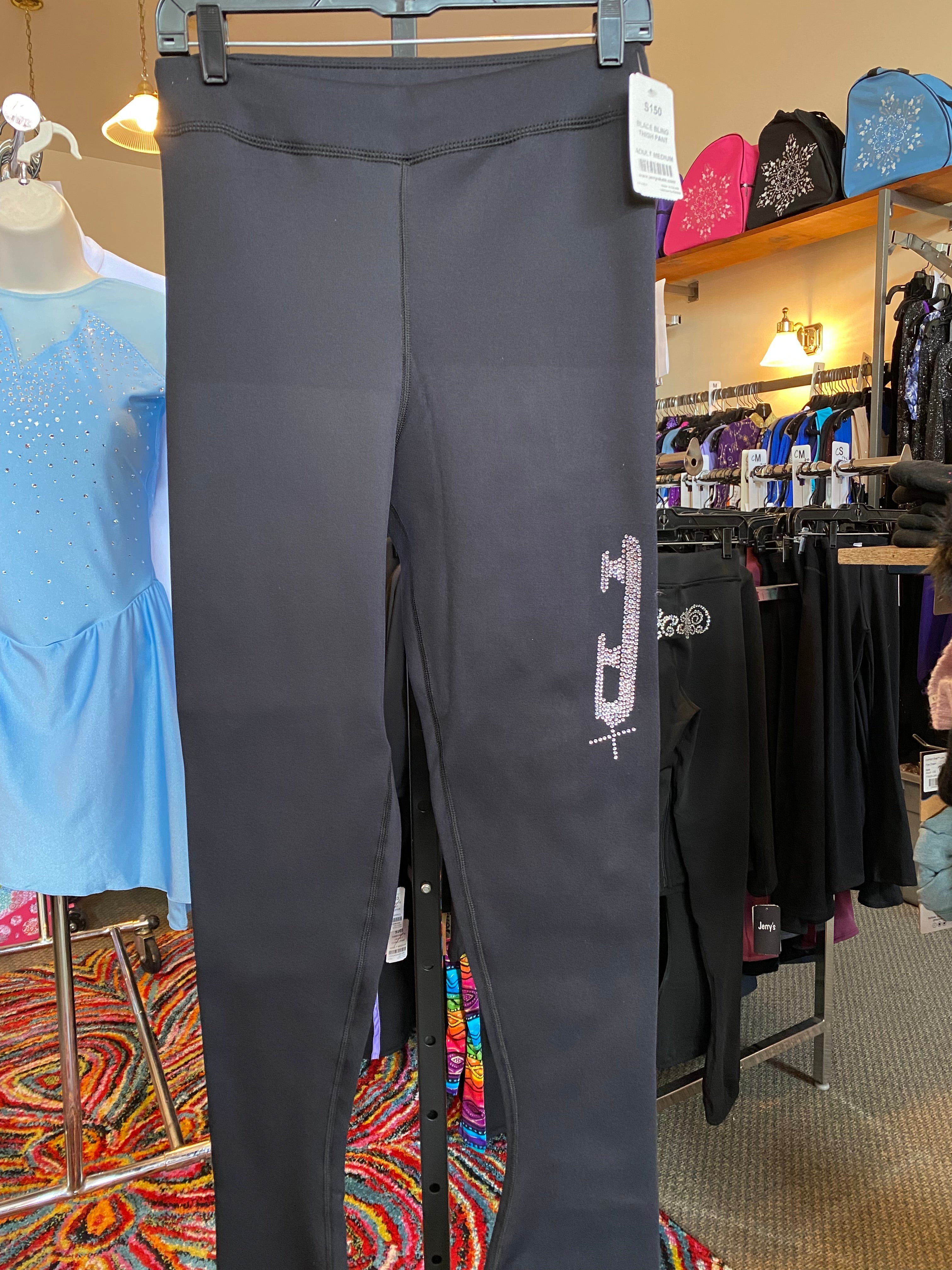 Jerry's Blade Bling Fleece Skating Pants - Thigh Applique