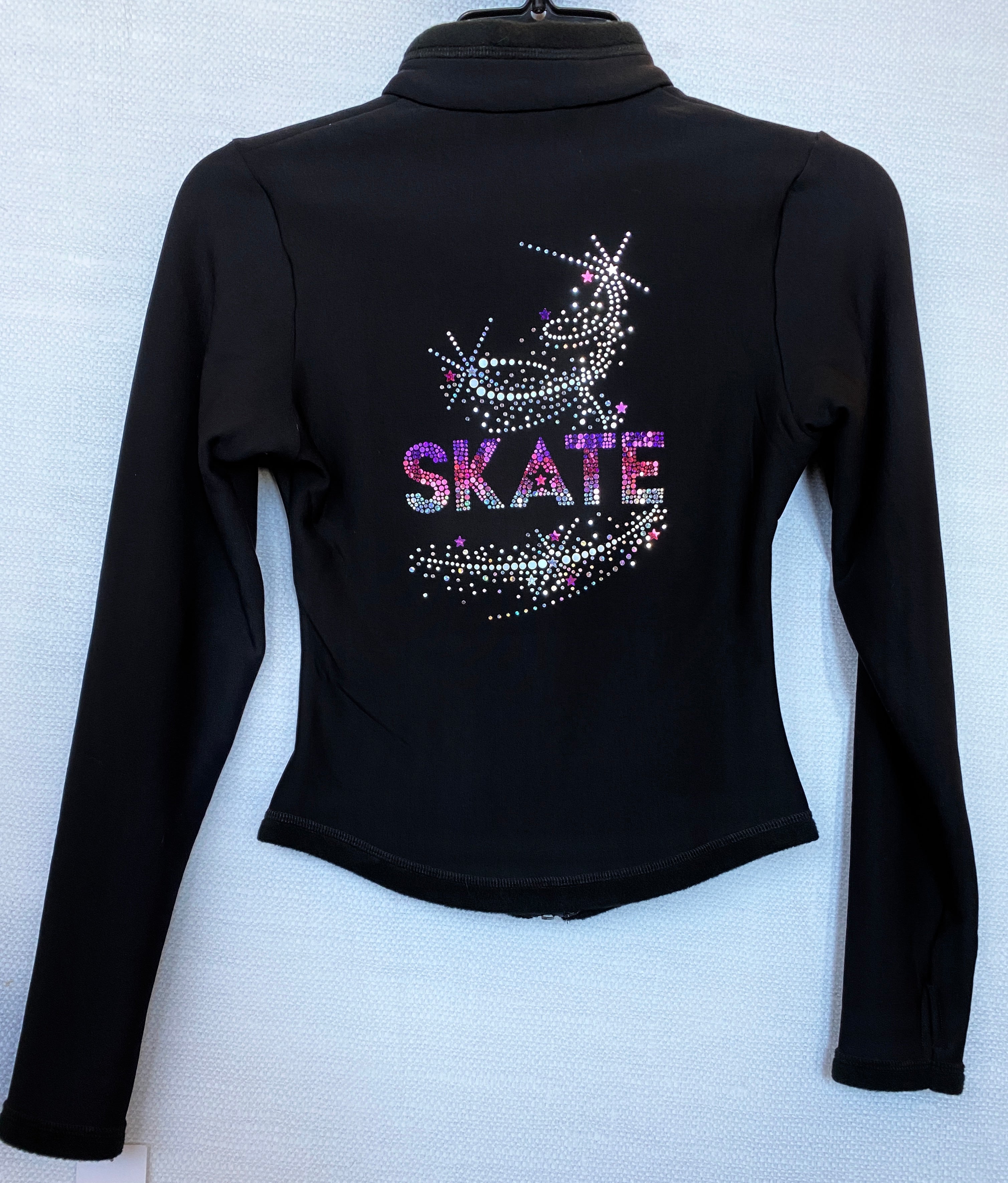 Mondor Ready to Ship Polartec Applique Black Skating Jacket - Skate