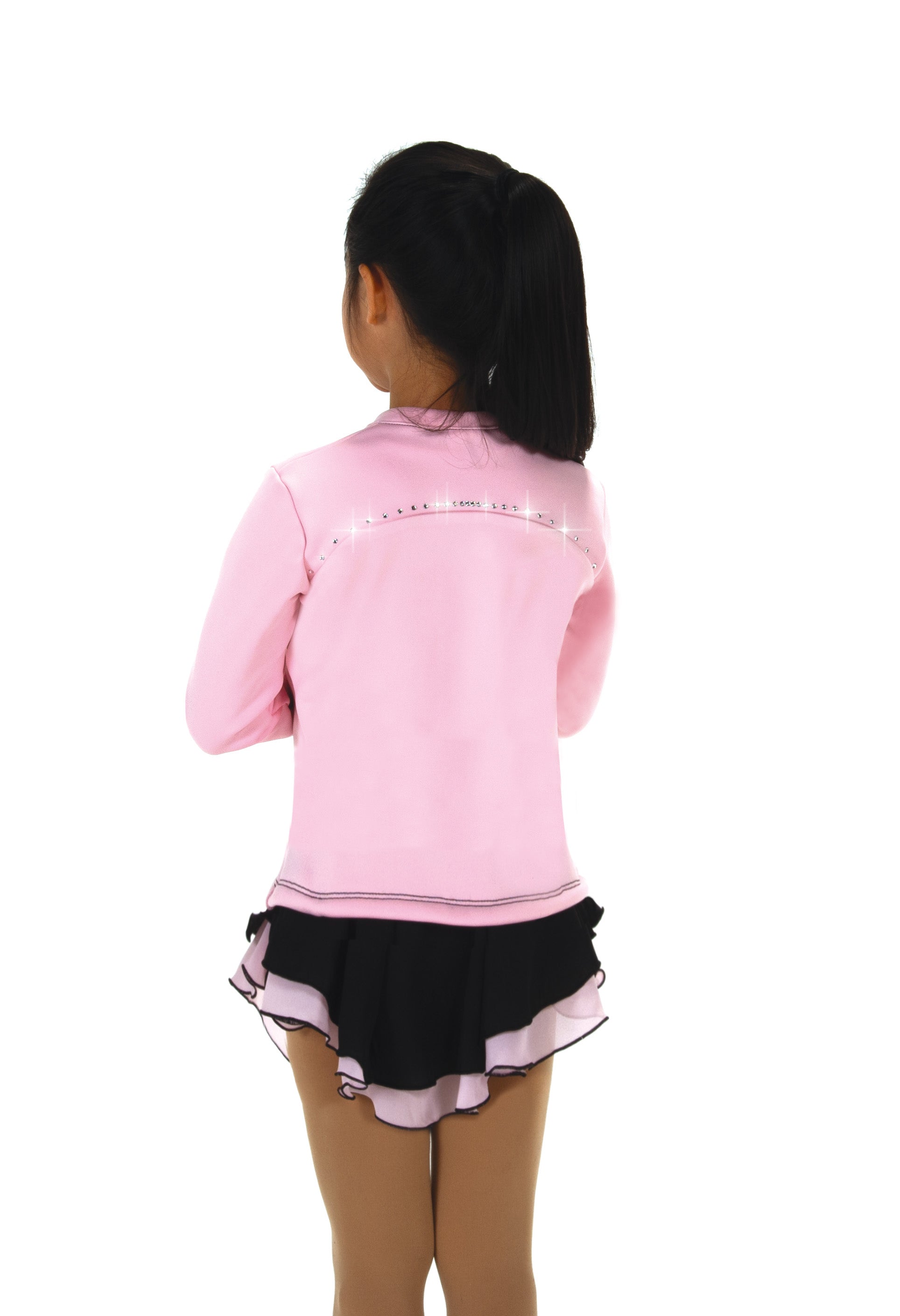Jerry's Sparkle Seam Fleece Skating Jacket - Soft Pink
