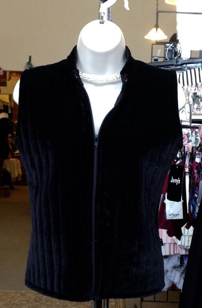 Jerry's Ready to Ship Velvet Puffer Vest